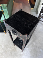 Black arts and crafts side table
