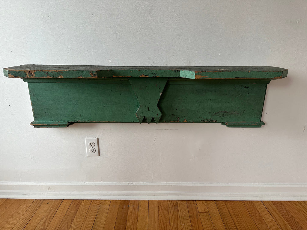 Green Wall Shelf