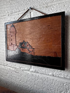 Lighthouse in relief