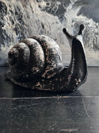 Cast aluminum snail