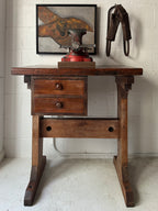 Two Drawer Side Table