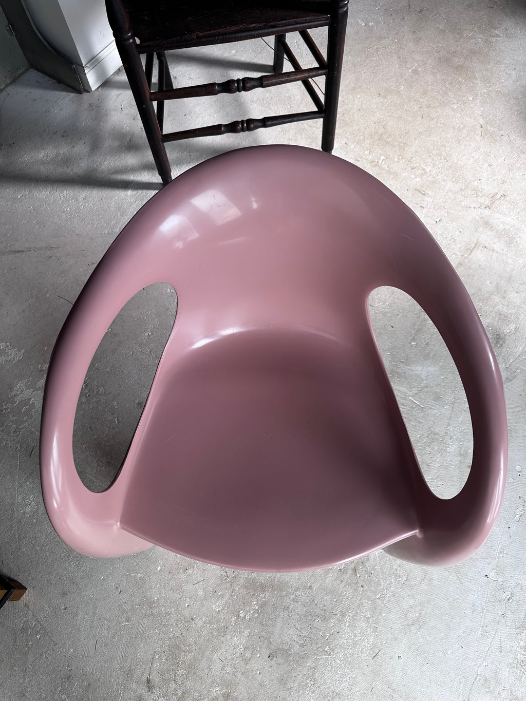Molded Pink Chair