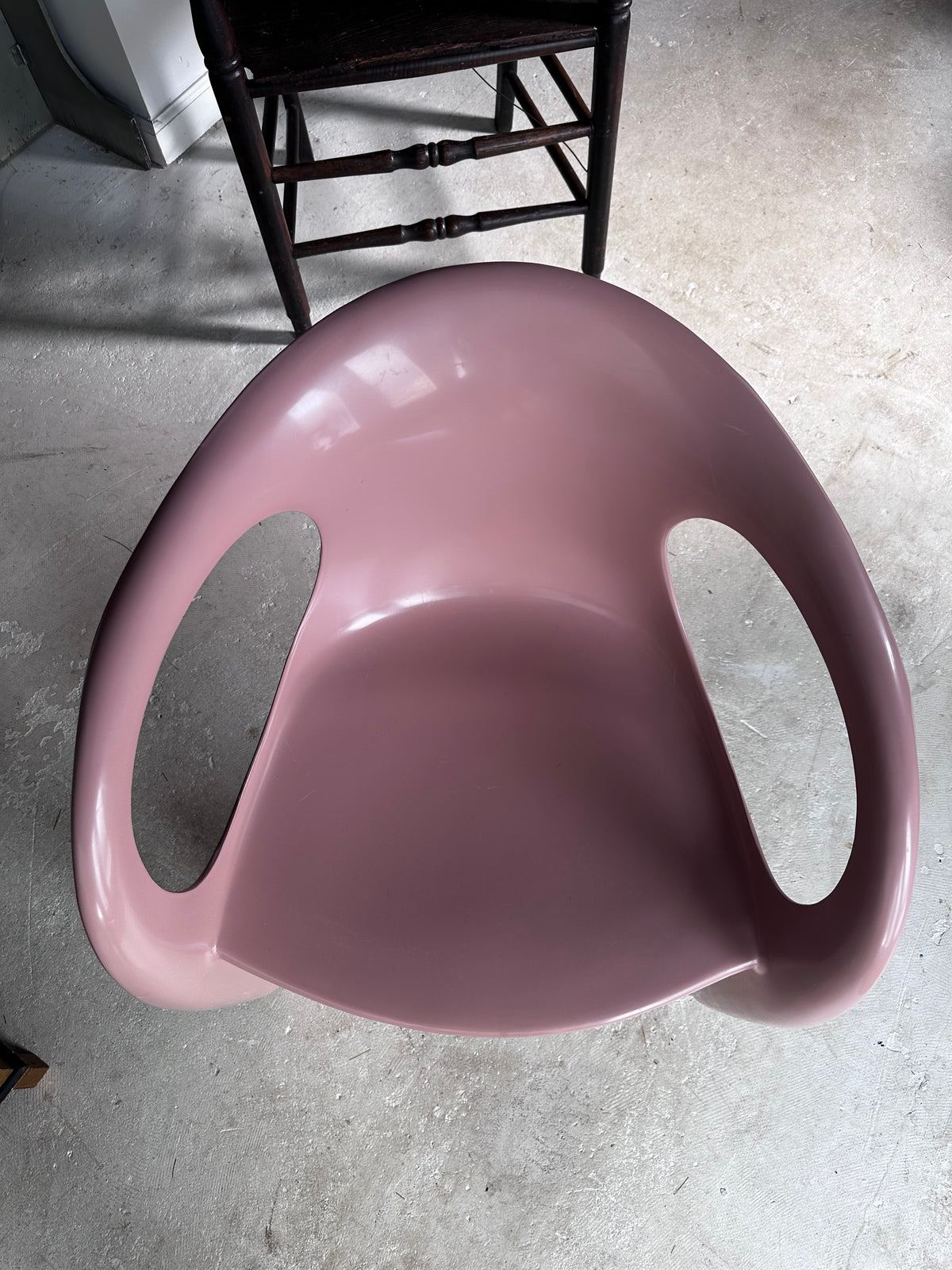 Molded Pink Chair
