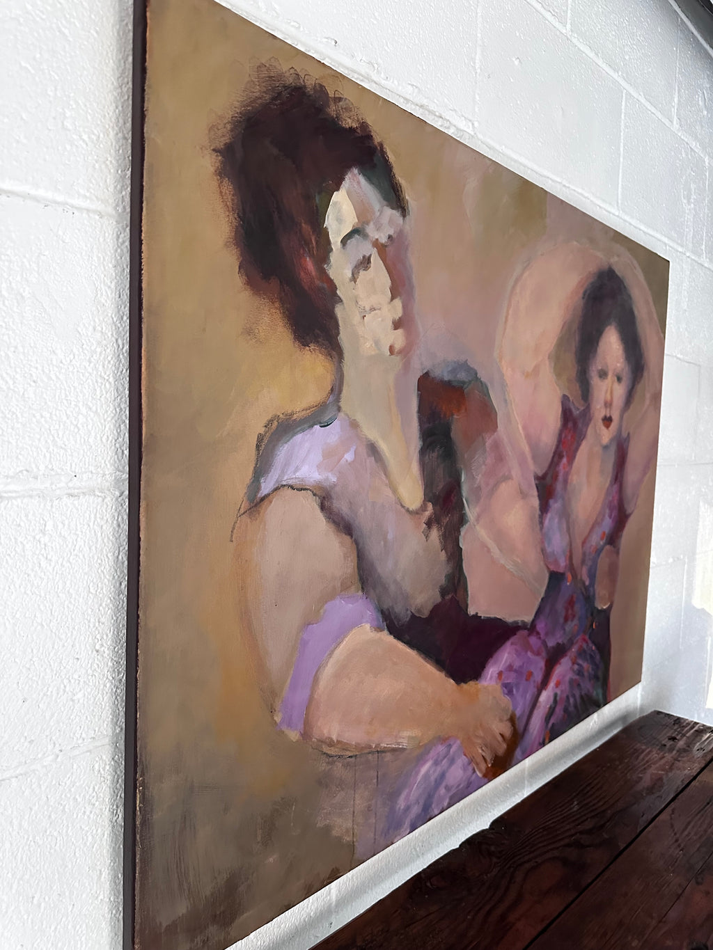 Painting of two women