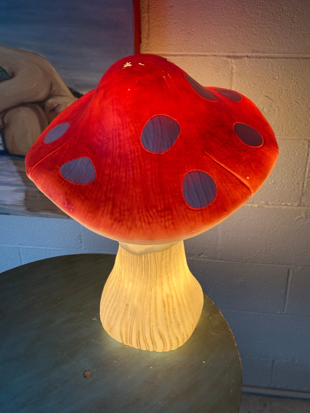 Mushroom Blow Mold Light