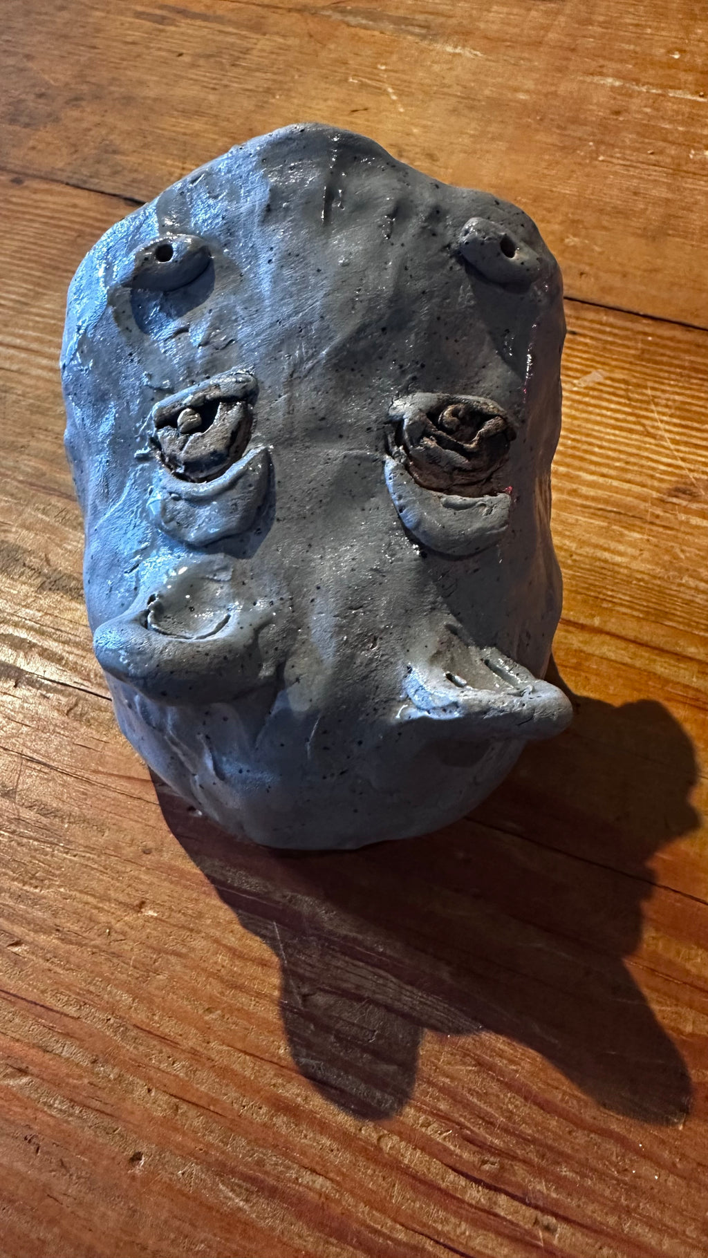 Ceramic Hippo Head
