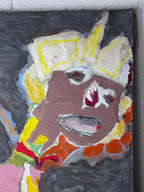 Louis Picek mixed media on canvas