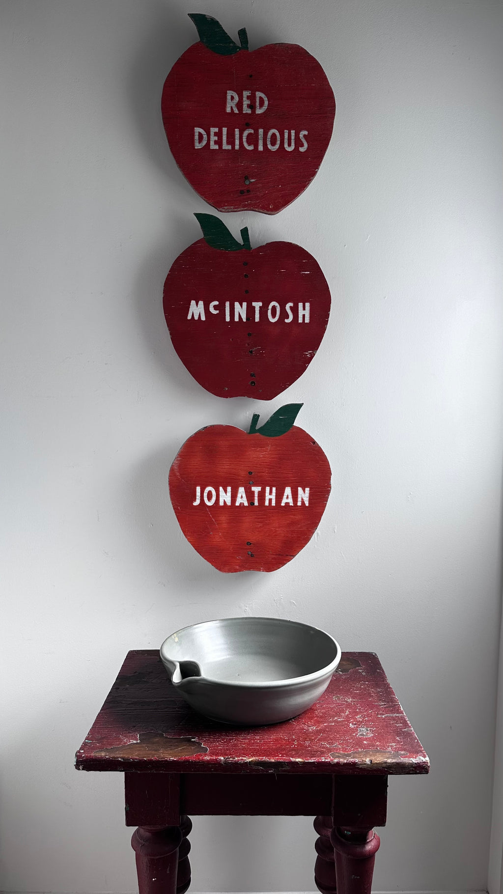 Fruit Stand Apple Variety Signs