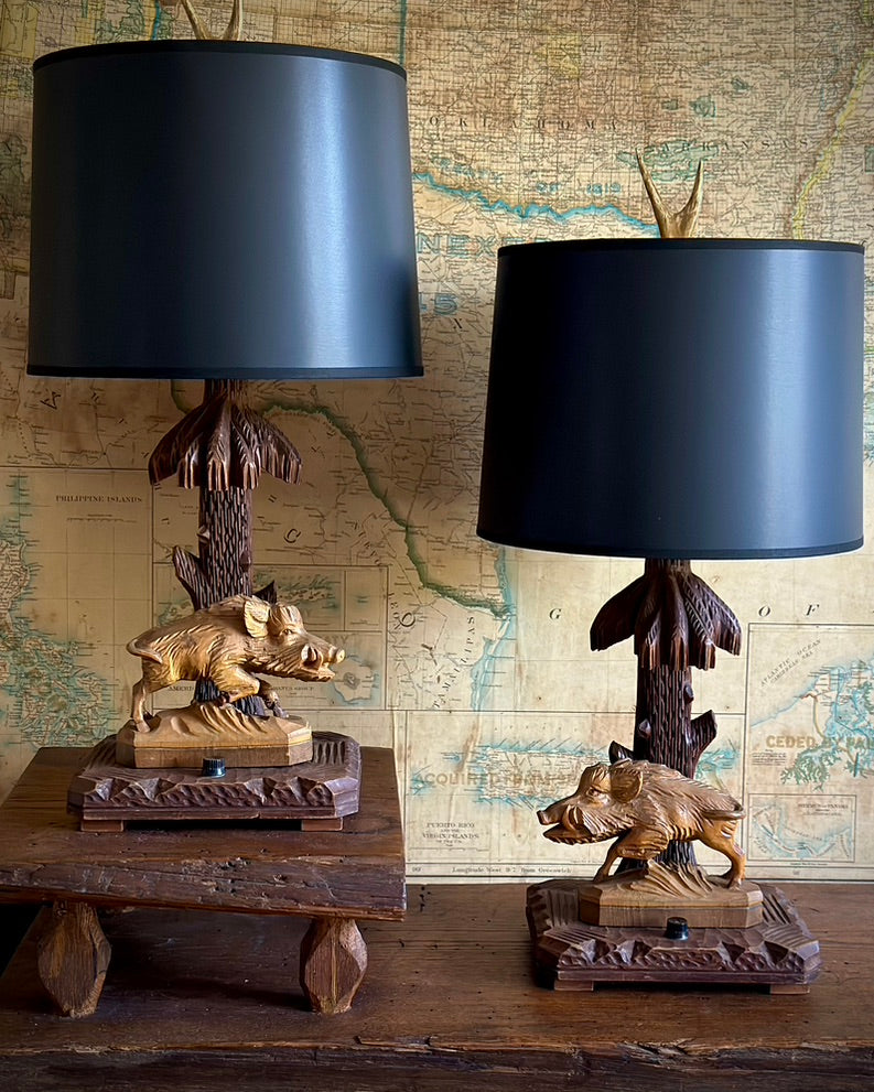 Boar Table Lamps