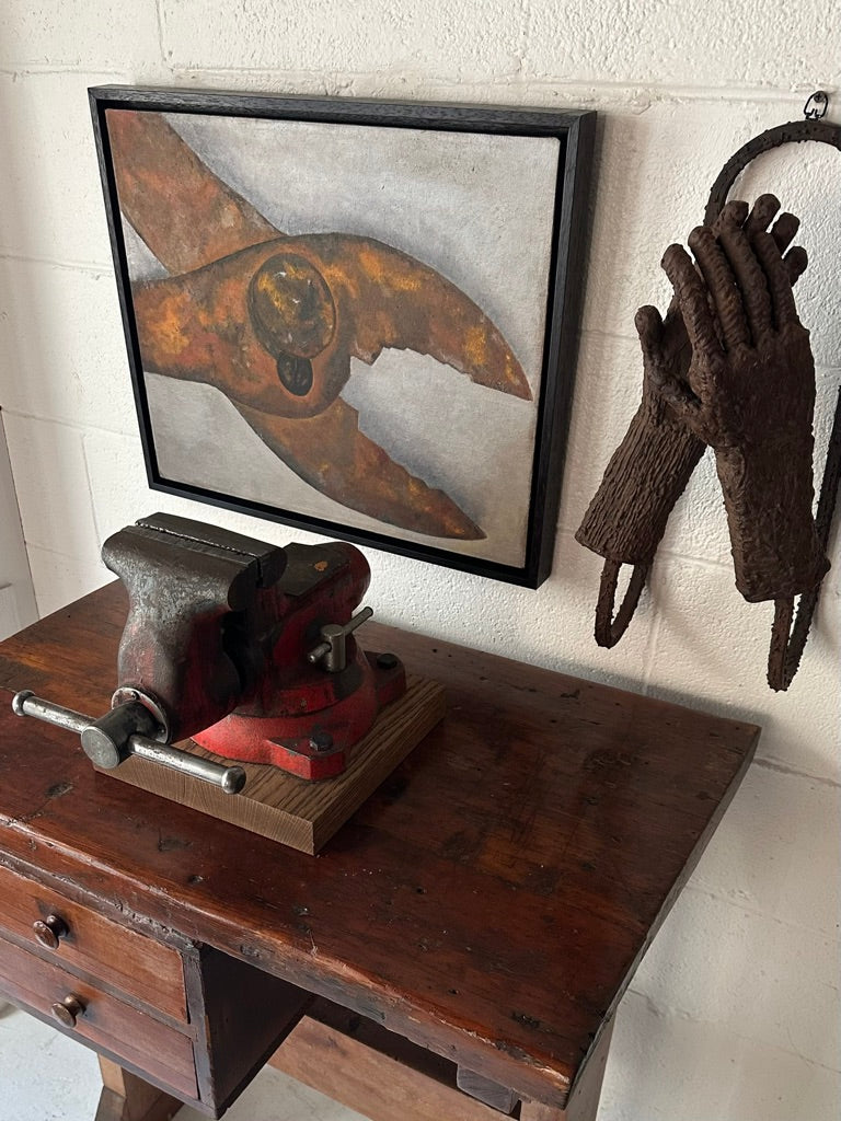Rusty Pliers Painting