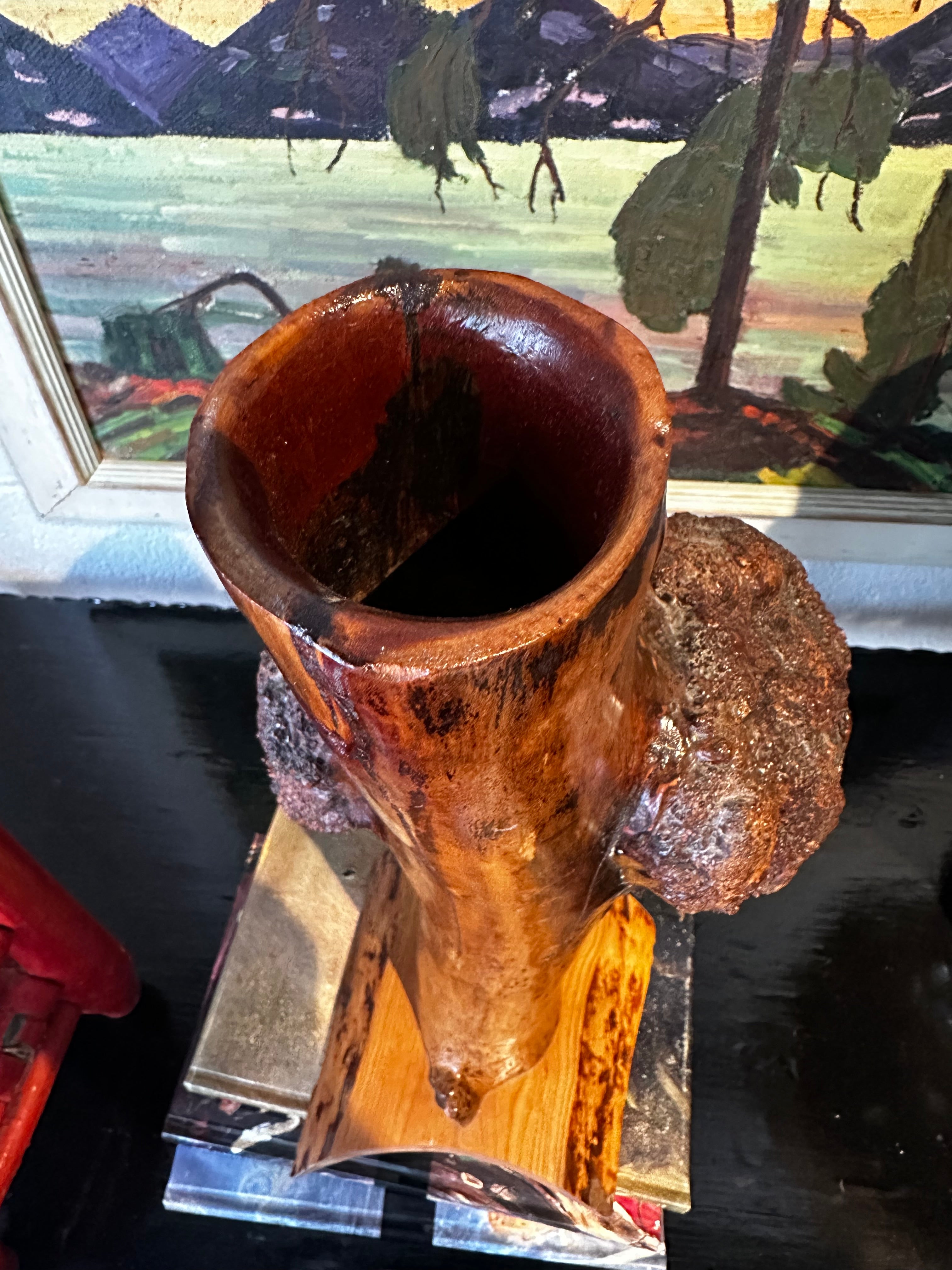 Burl Vessel