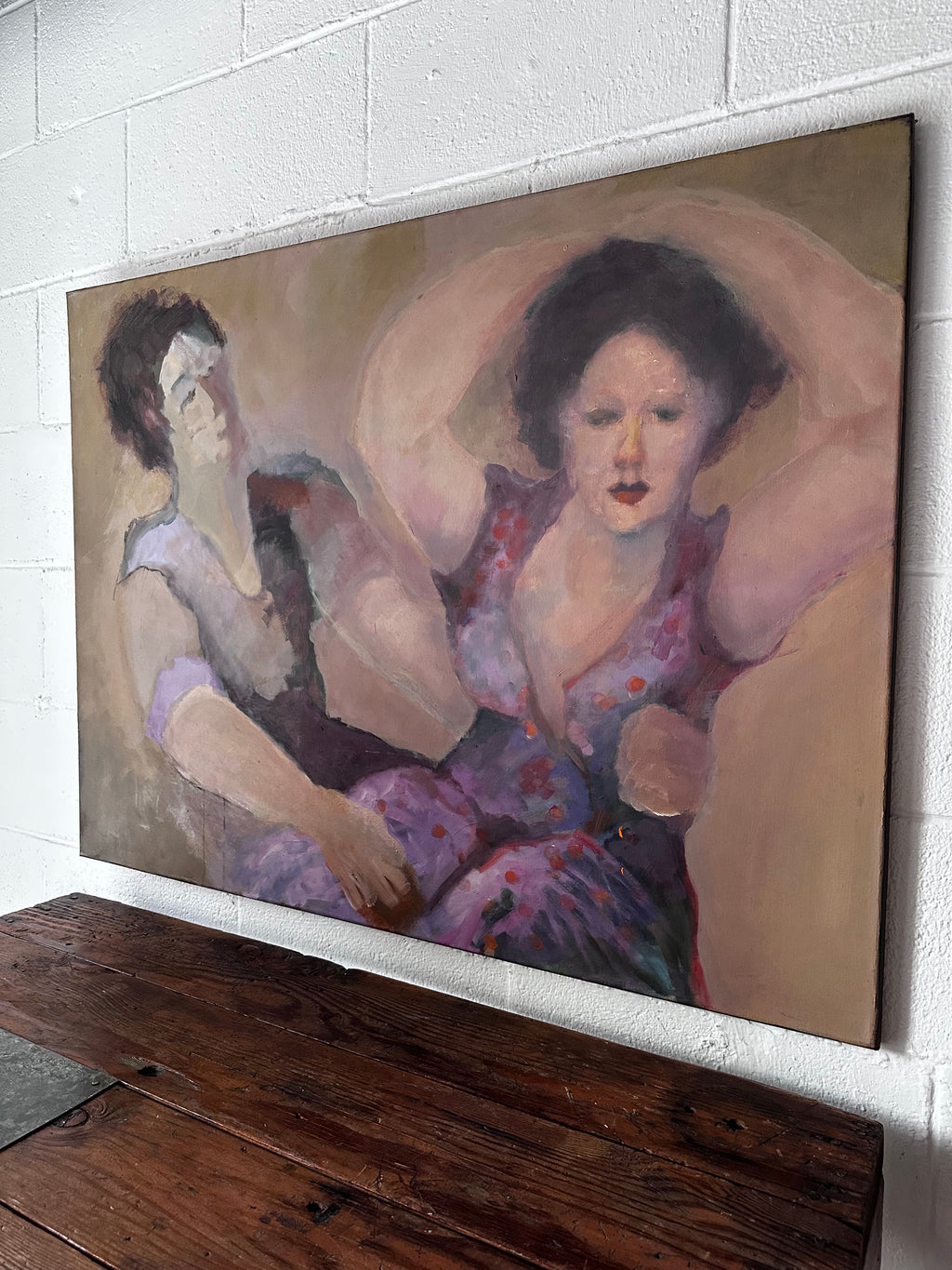 Painting of two women