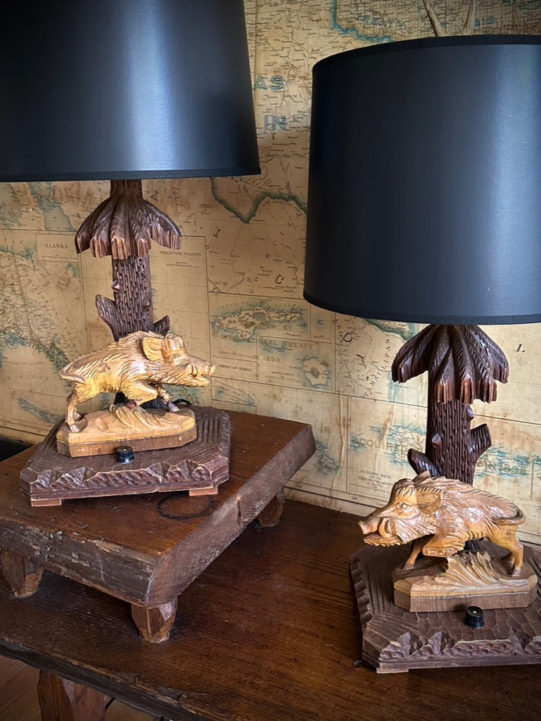 Boar Table Lamps