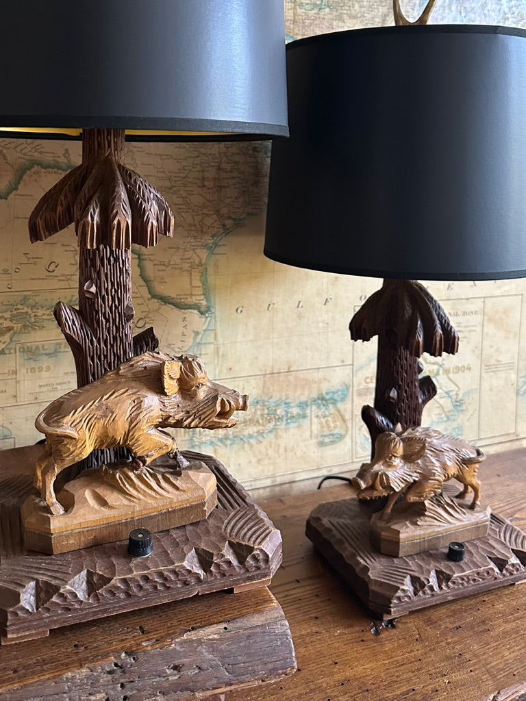 Boar Table Lamps