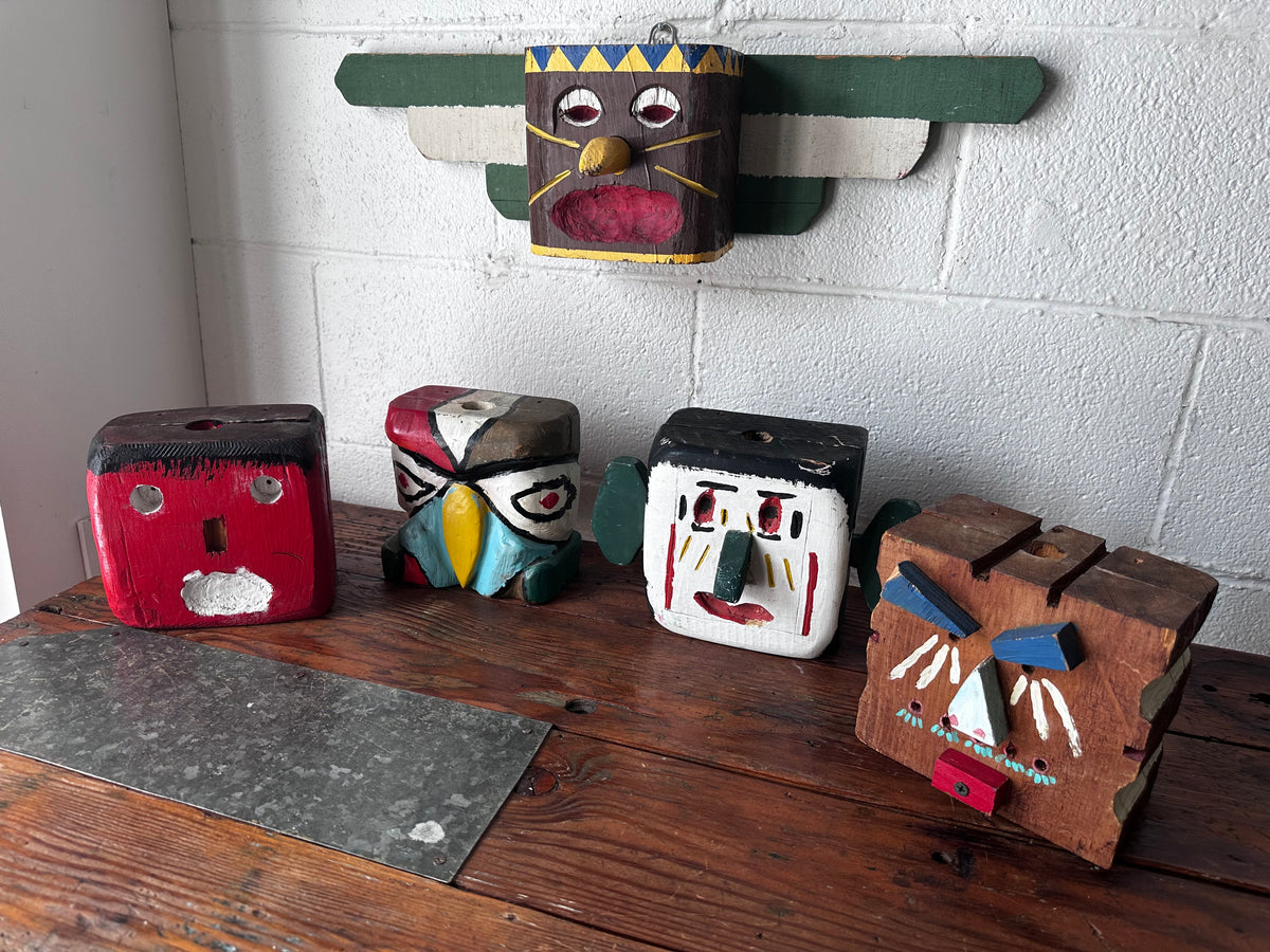 Indian guides craft project heads  ￼