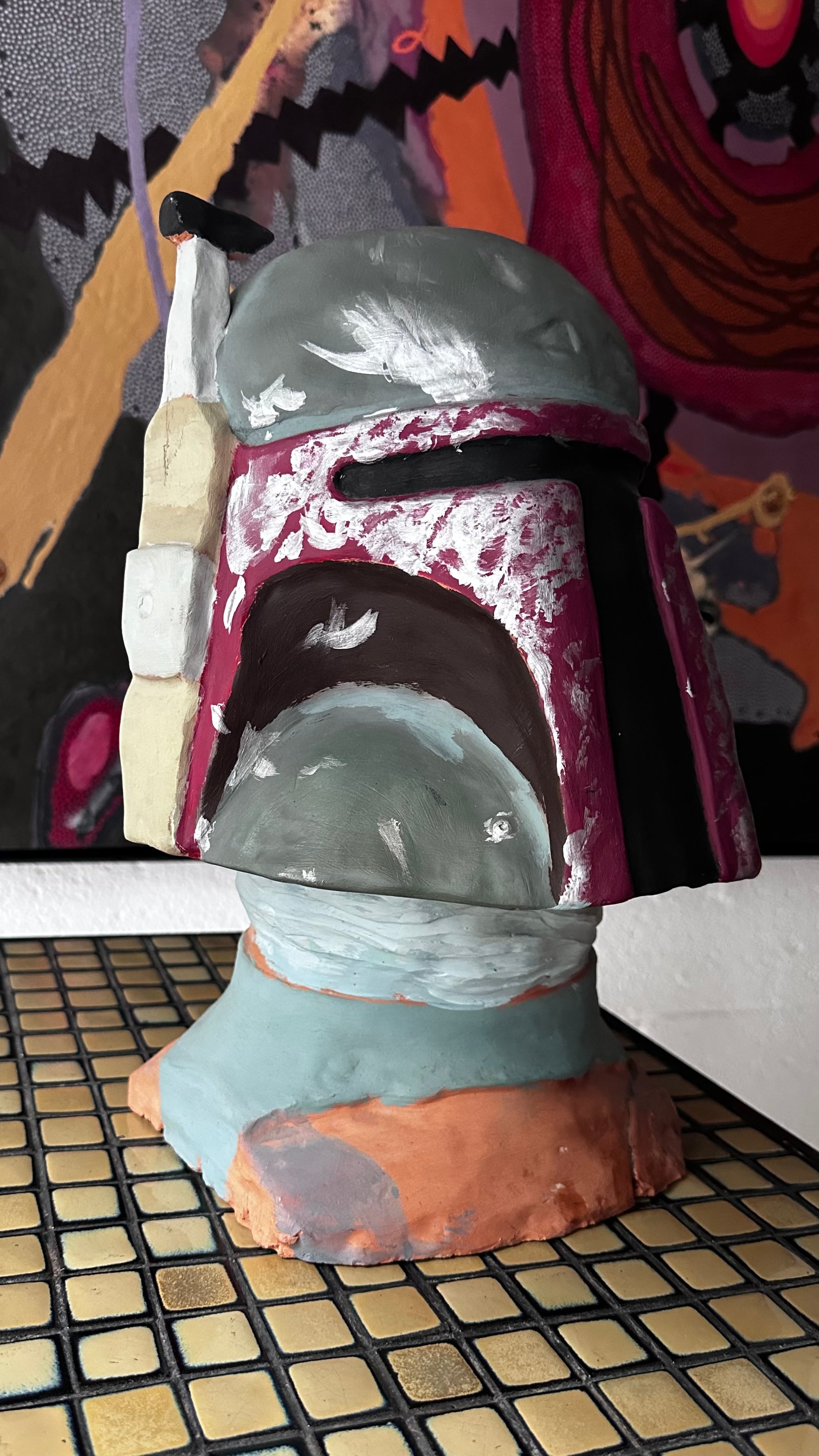 Boba Fett Sculpture