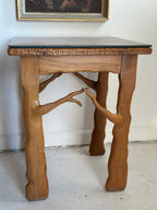 Forrest Square Dance Side Table