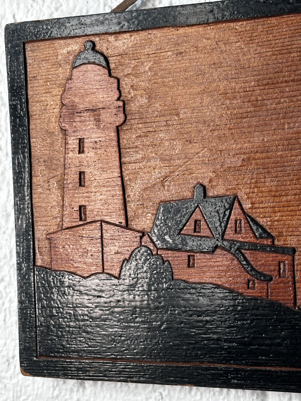 Lighthouse in relief