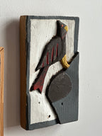 Carved Wooden Cardinal
