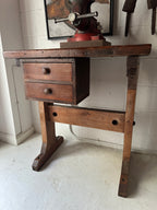 Two Drawer Side Table