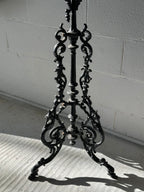 Black Victorian Plant Stand