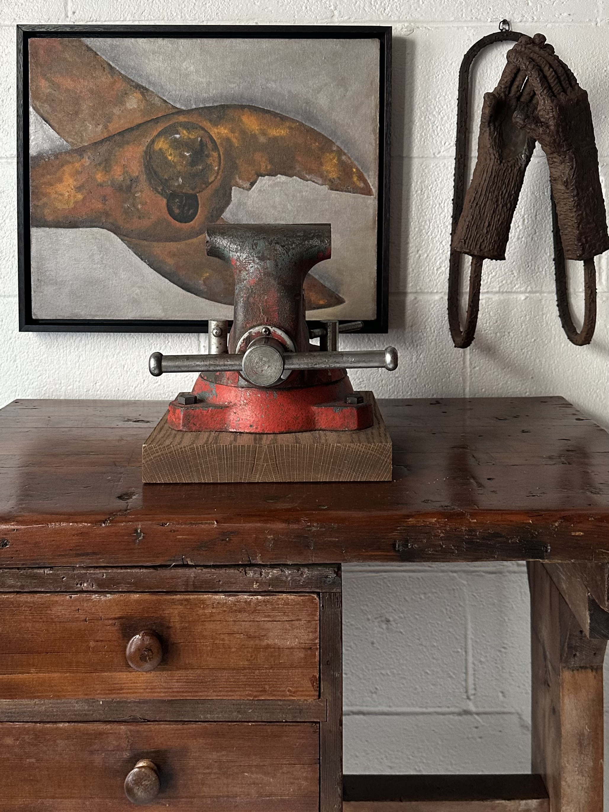 Rusty Pliers Painting