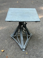 Gray Adirondack Side Table
