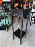 Black arts and crafts side table