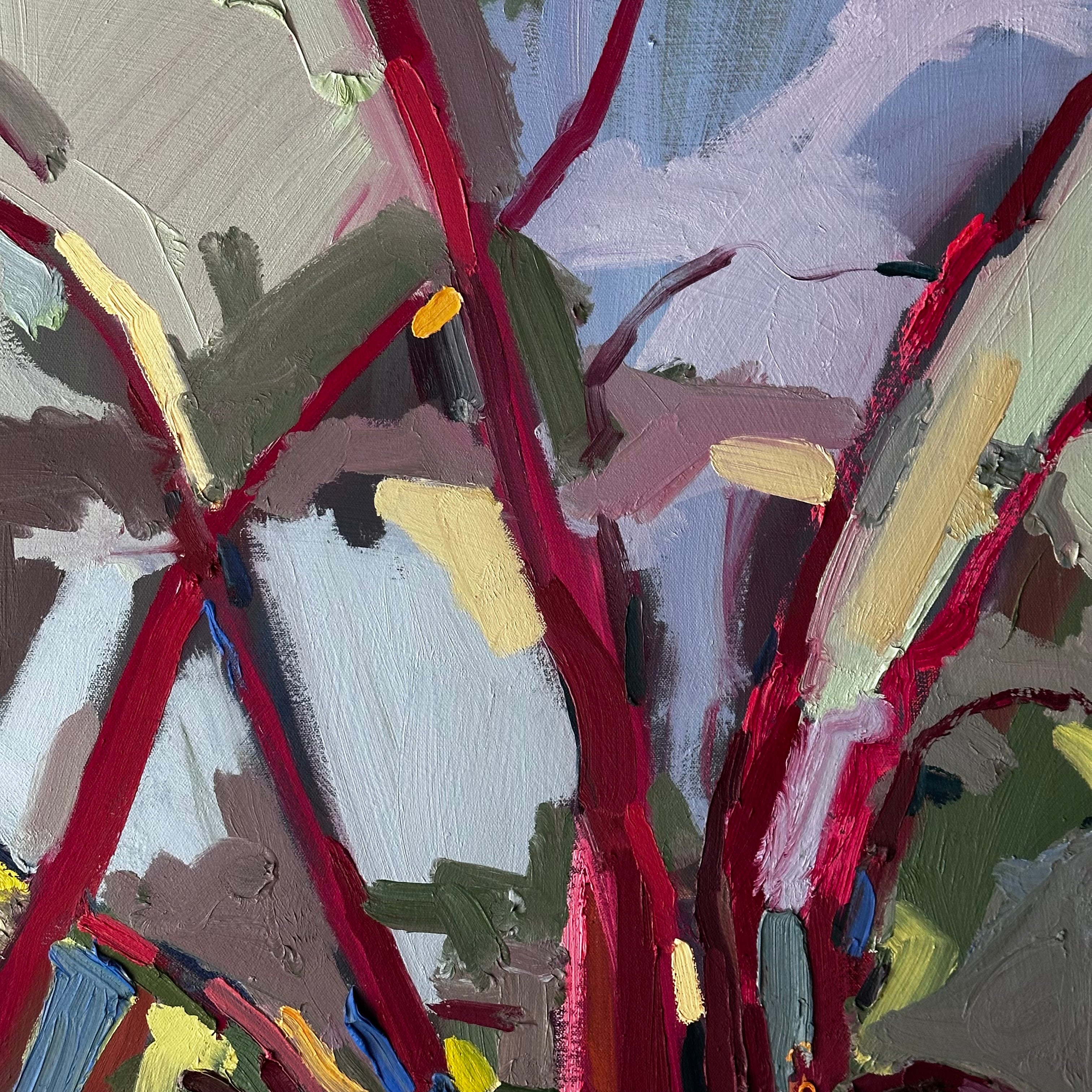 Colorful Wooded Landscape