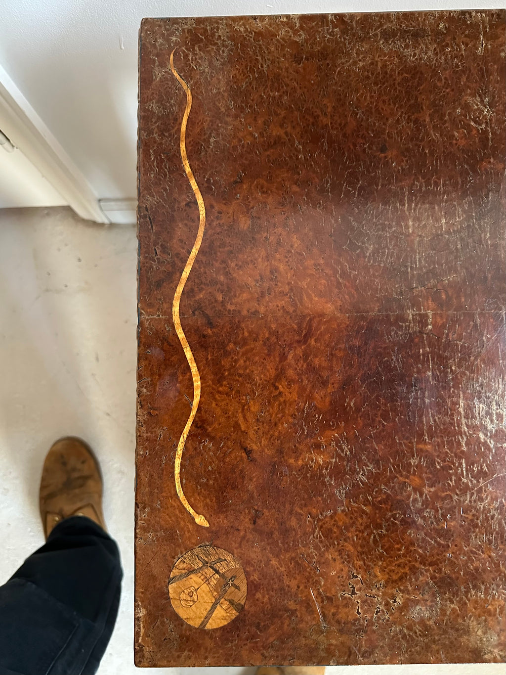 Forrest Square Dance Side Table
