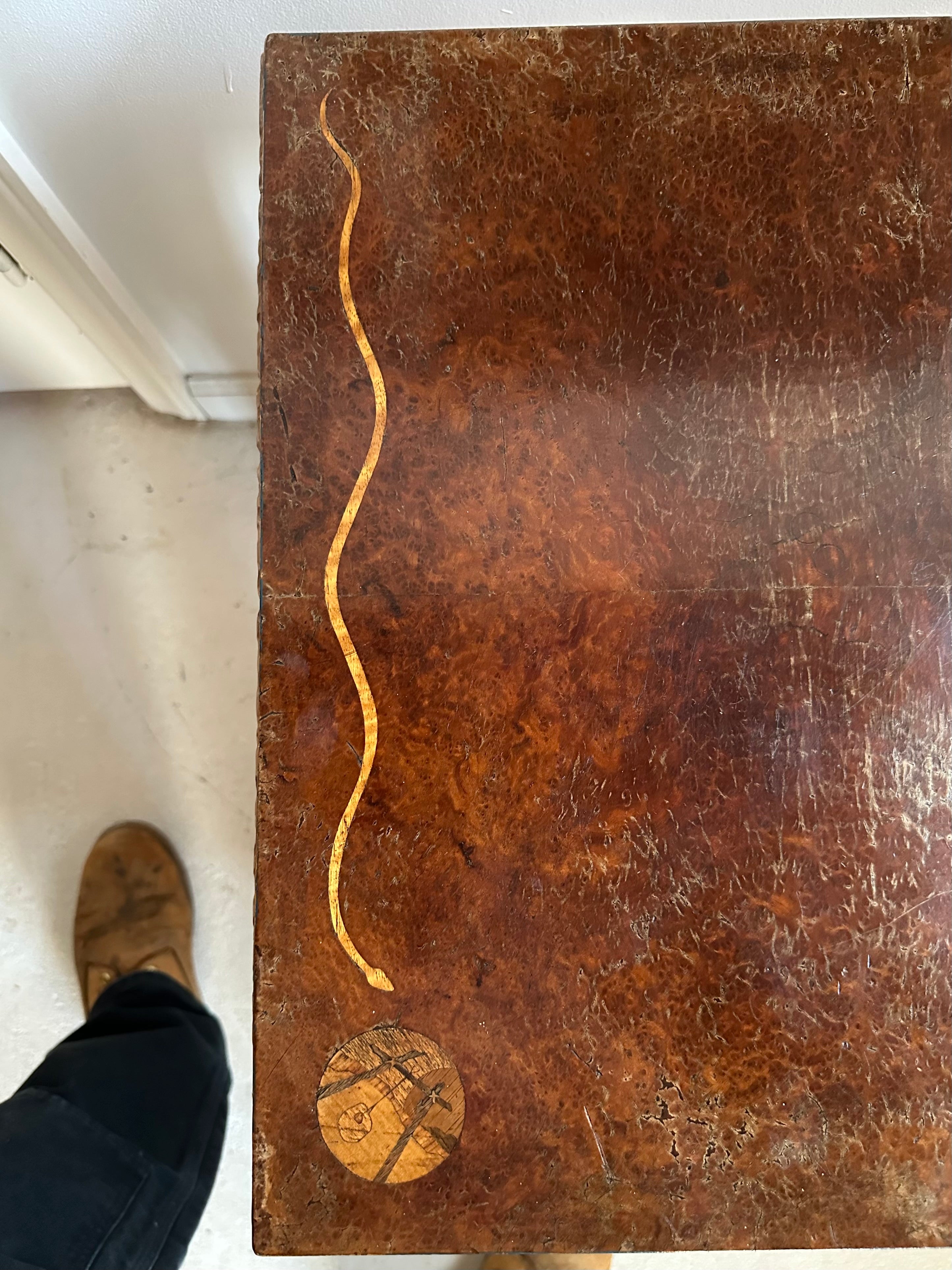 Forrest Square Dance Side Table