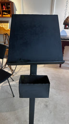 Homemade steel event podium