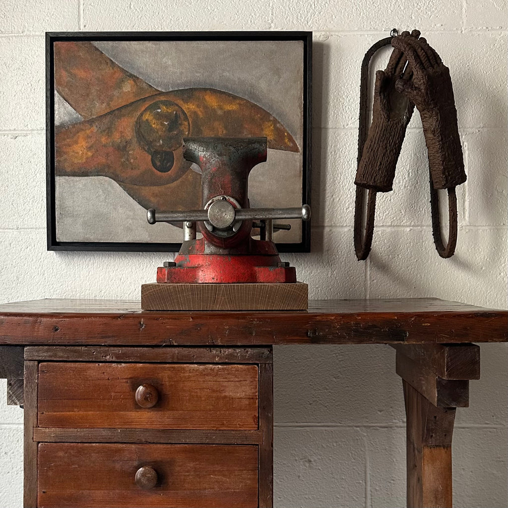 Two Drawer Side Table