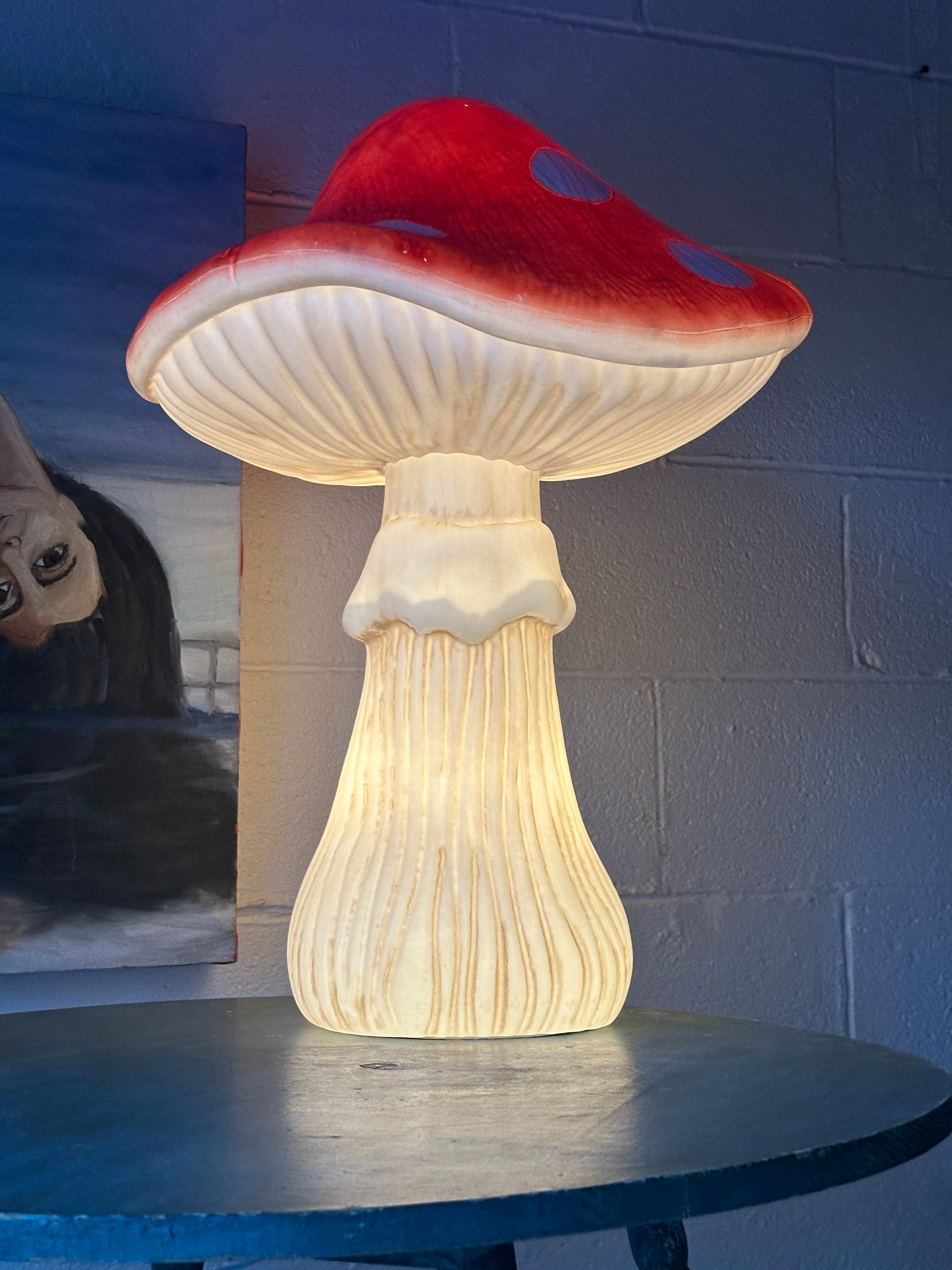 Mushroom Blow Mold Light