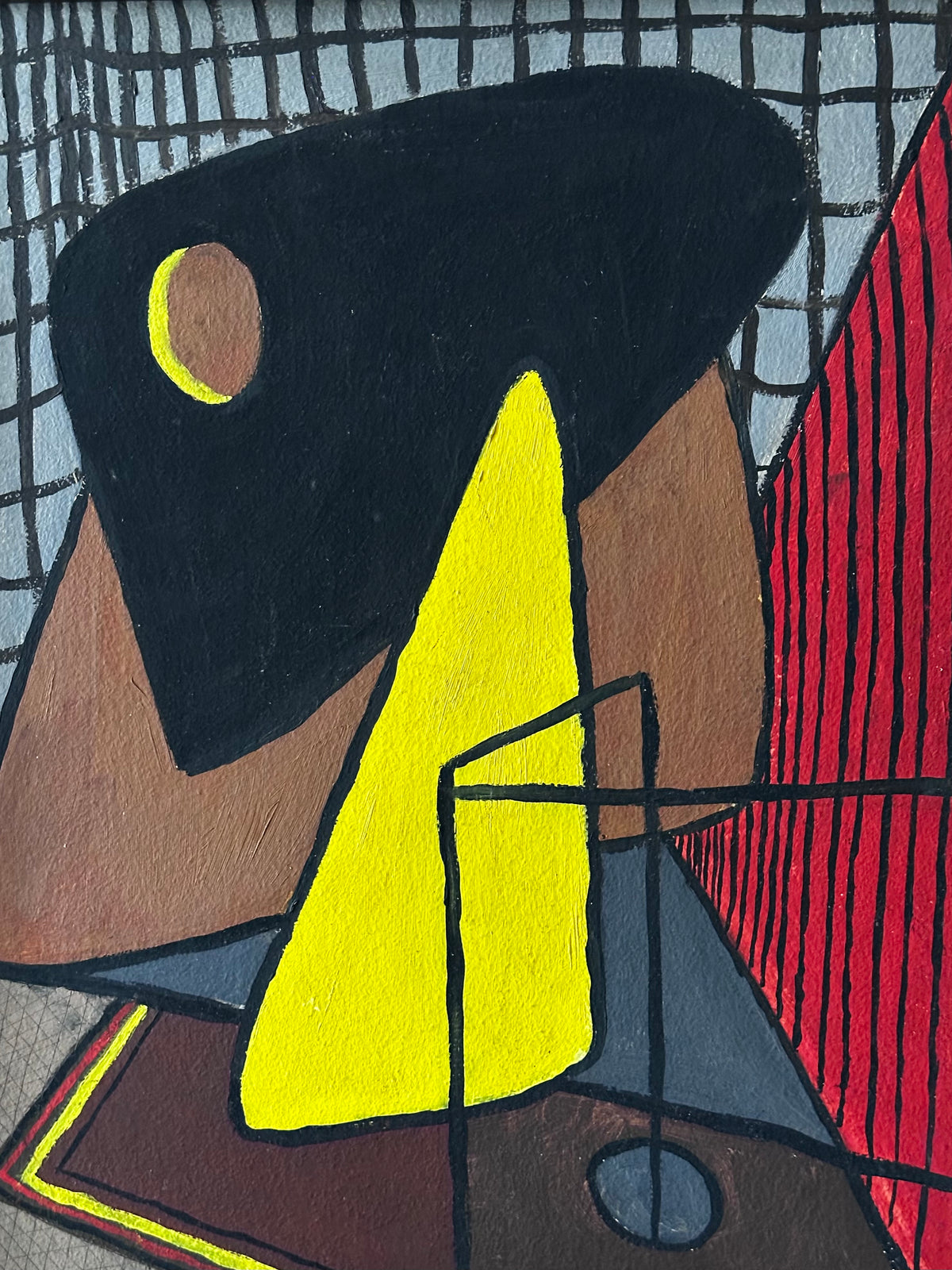1945 Geometric on Artist Board