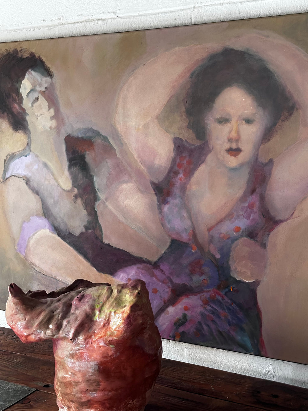 Painting of two women