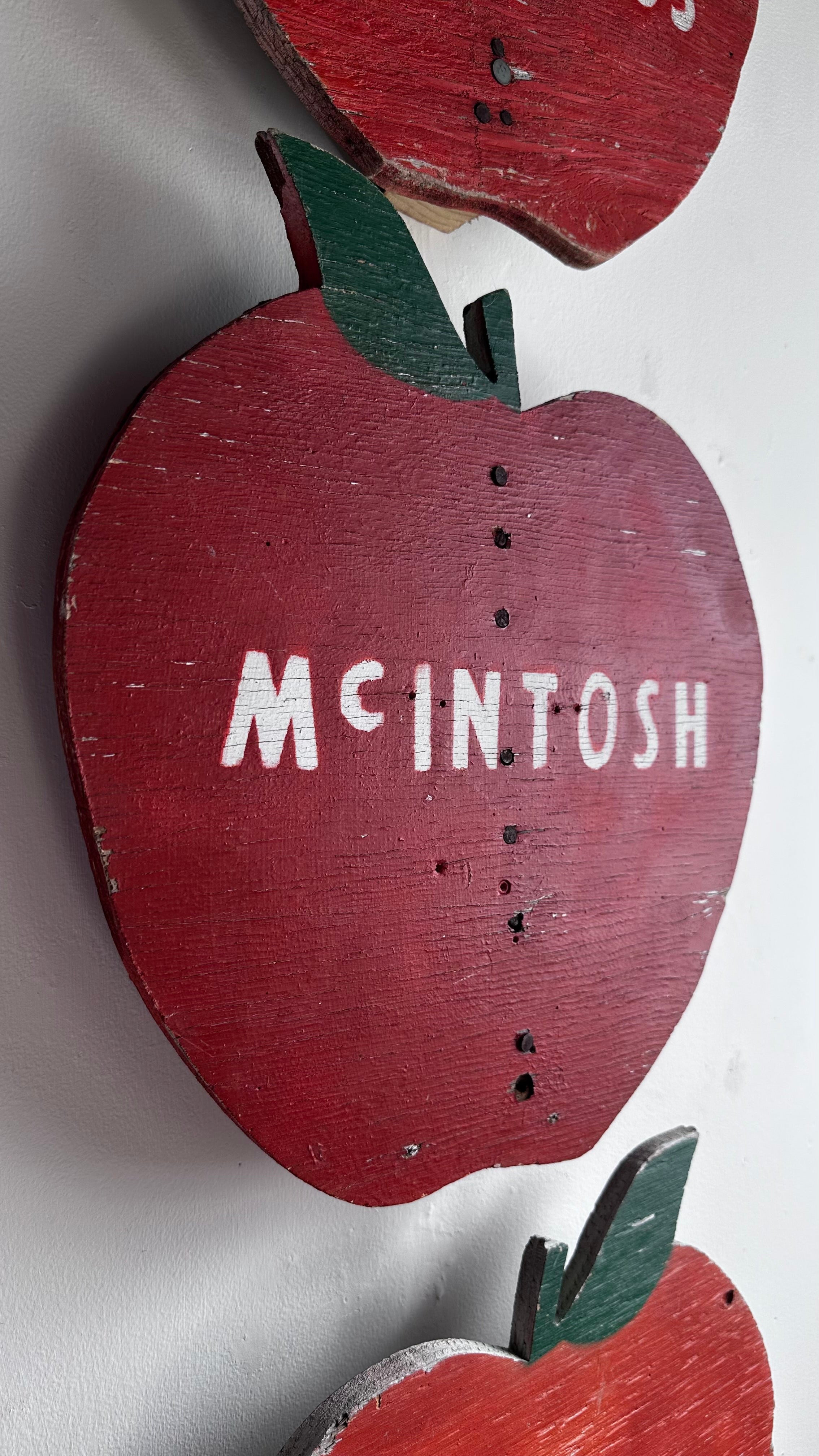 Fruit Stand Apple Variety Signs