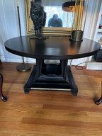 Steel top cocktail table