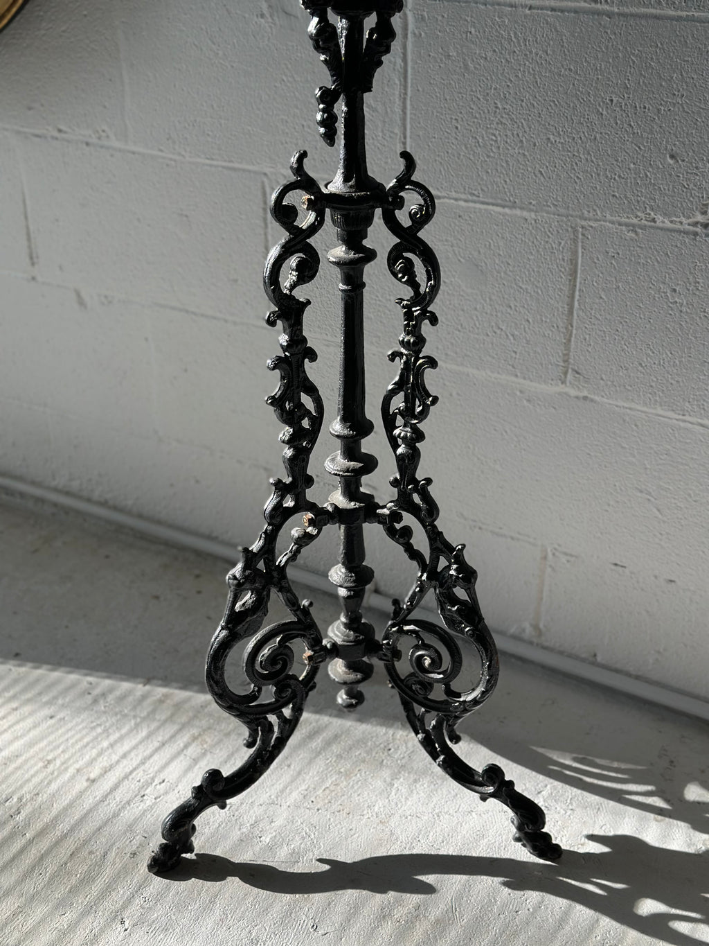 Black Victorian Plant Stand