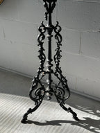 Black Victorian Plant Stand