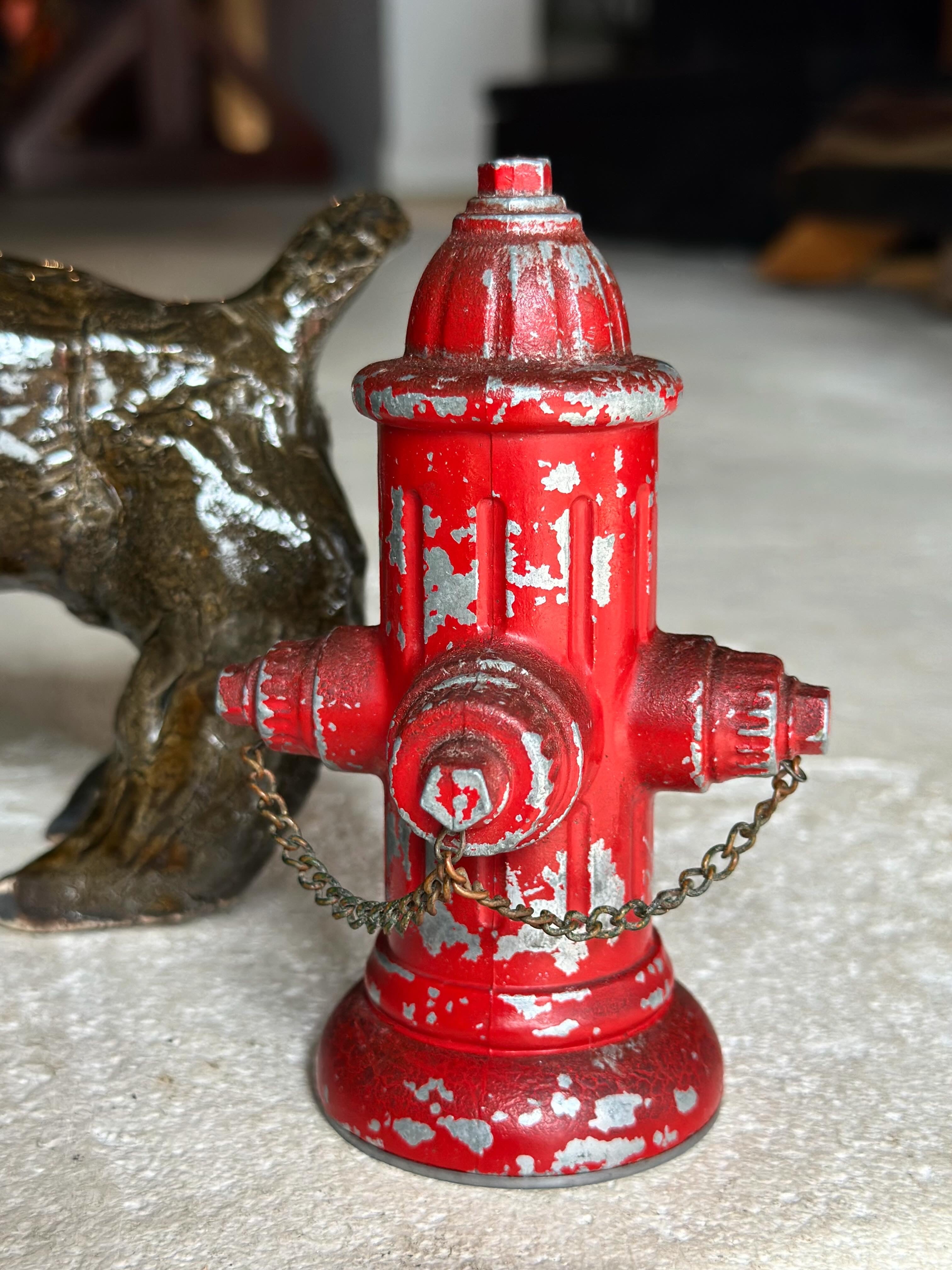 Vintage Cast Aluminum Fire Hydrant Bottle Opener