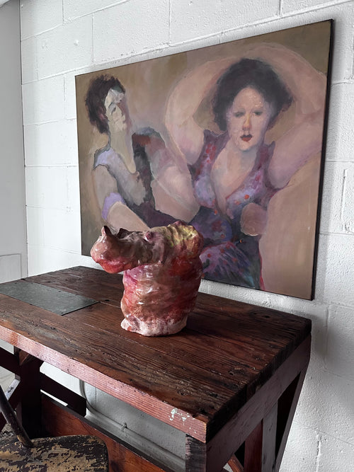 Painting of two women