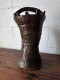 Ceramic vase with handles