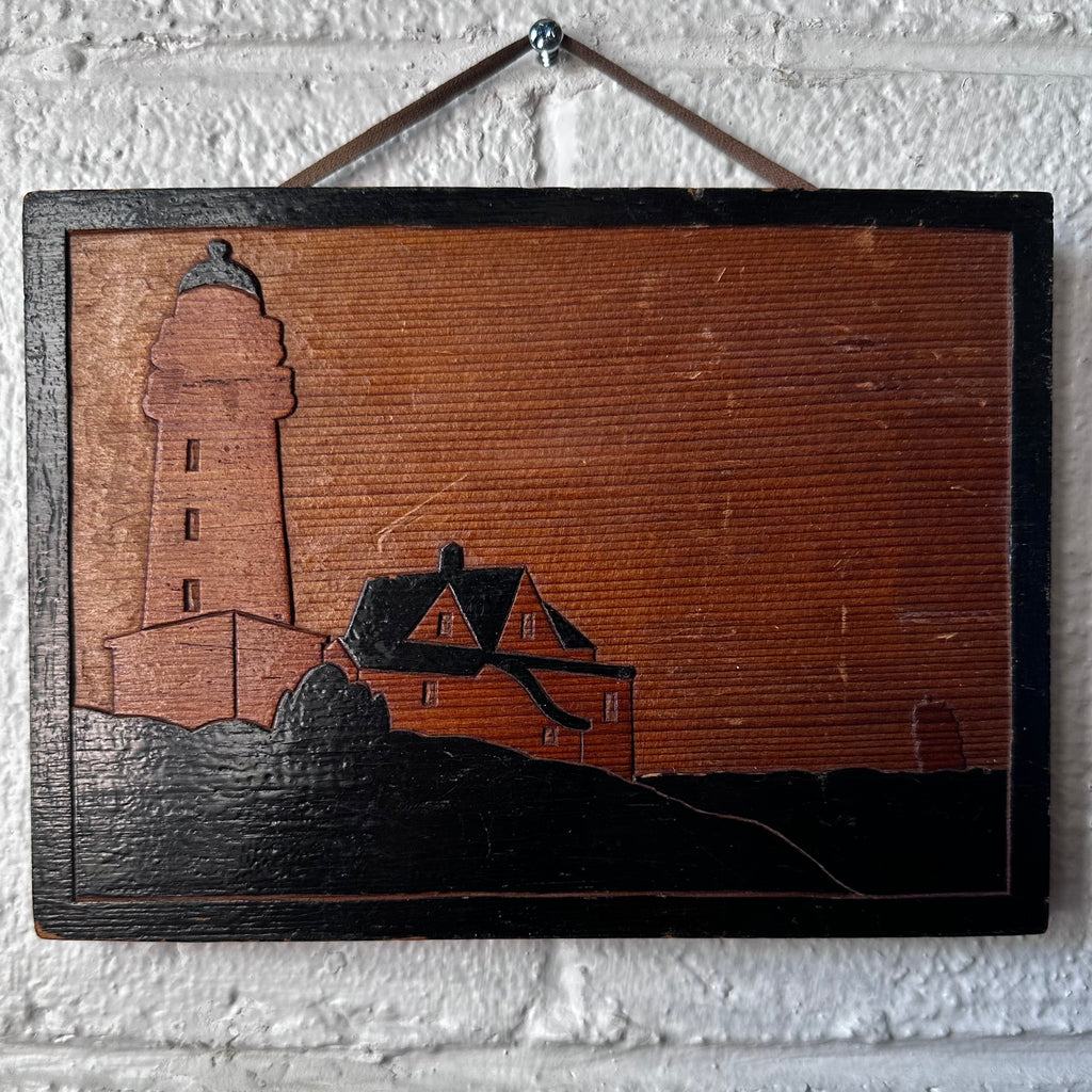 Lighthouse in relief