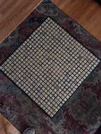 1950’s Homemade tile-top spinning cocktail table