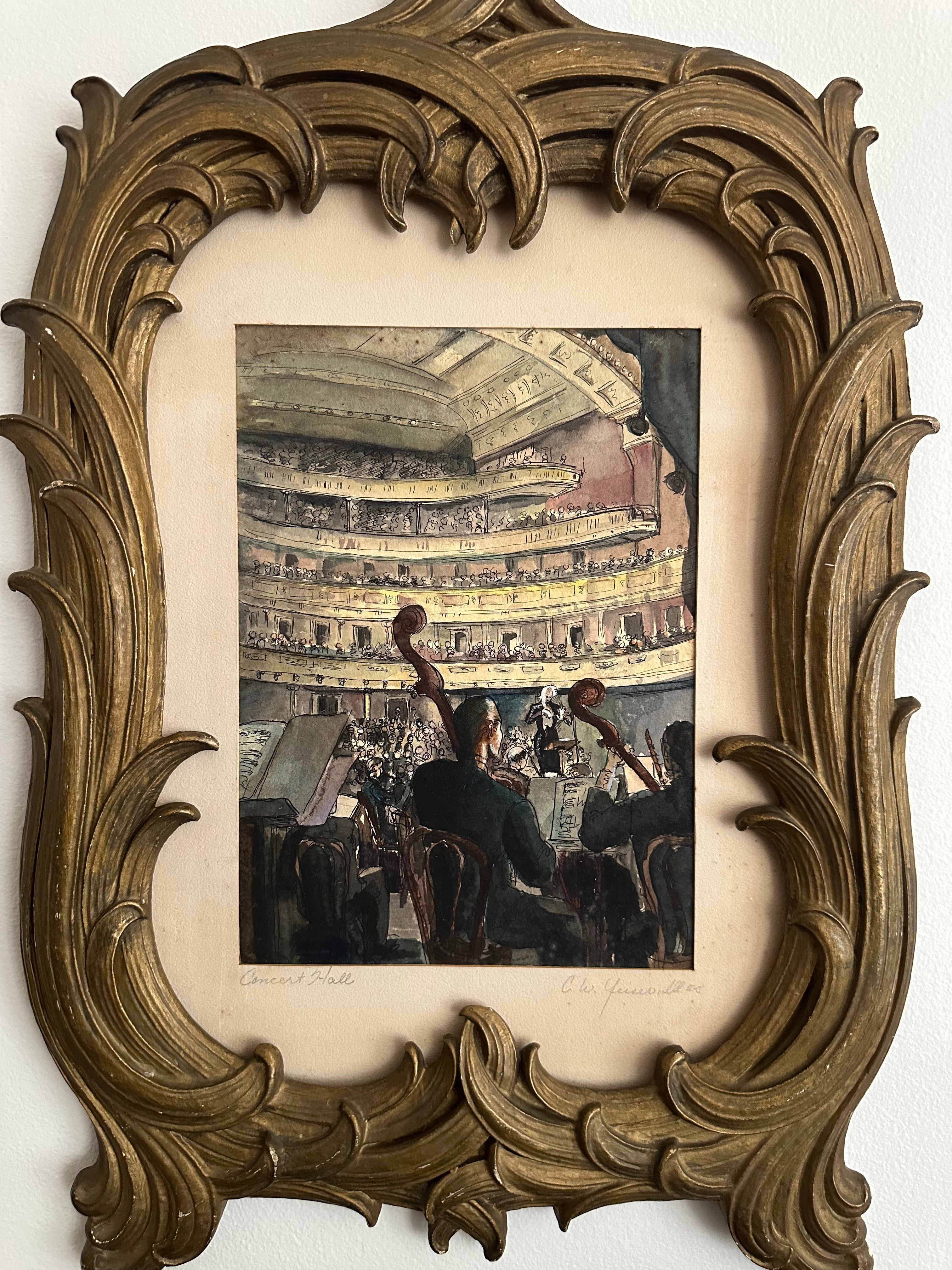 Concert Hall Painting