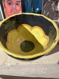 Daisy ceramic bowl