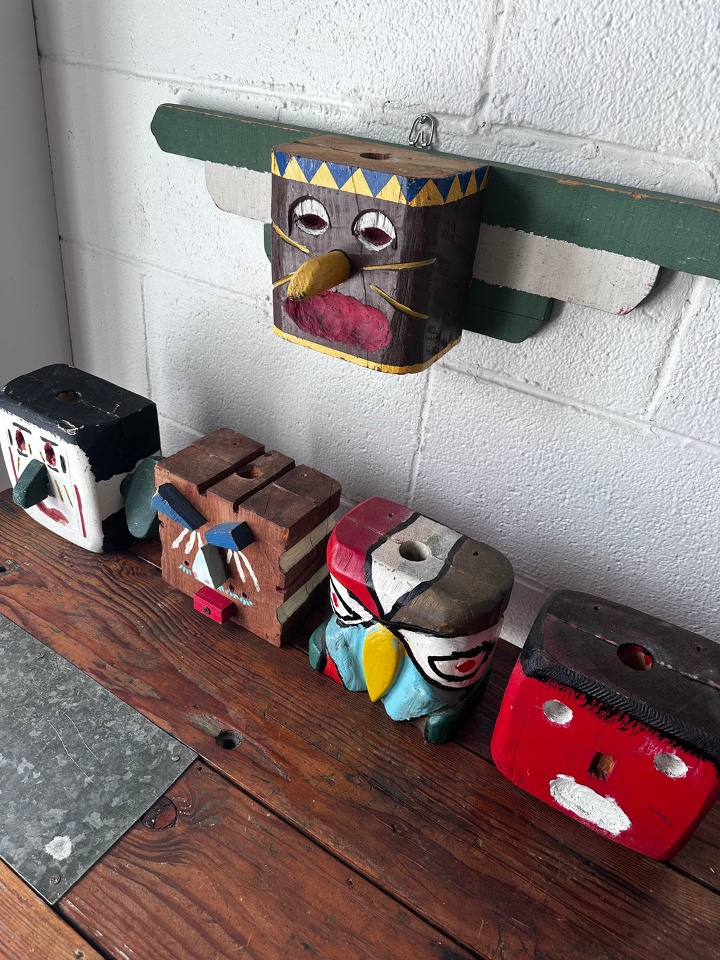 Indian guides craft project heads  ￼