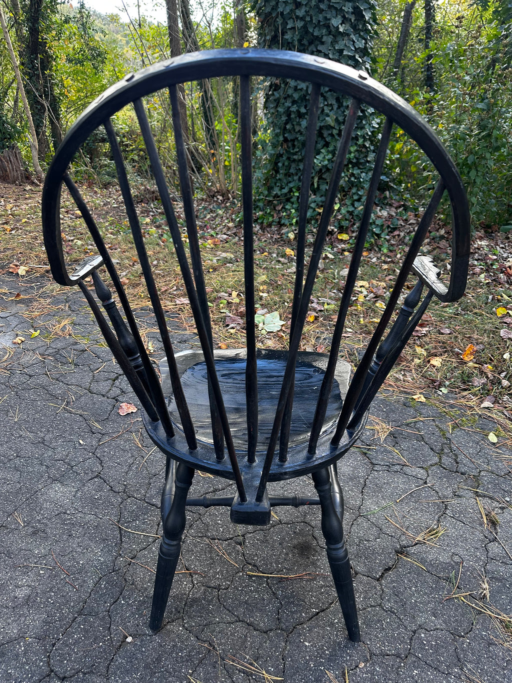 Black painted Windsor chair