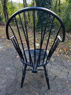 Black painted Windsor chair